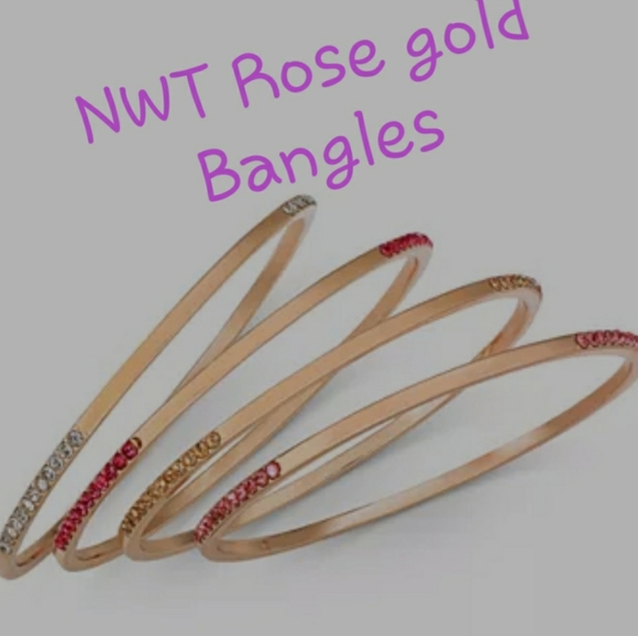 INC 4 Pave bangles - Picture 3 of 4